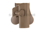 Amomax Paddle Holster für CZ C07/C09 Serie Dark Earth